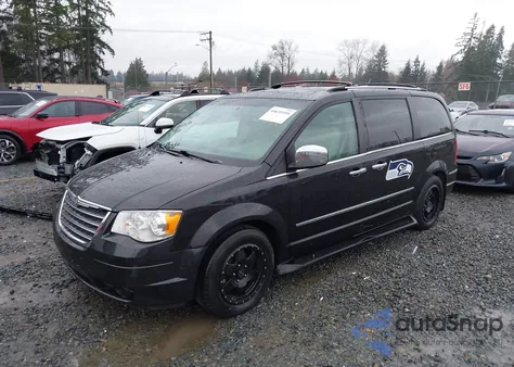 2010 Chrysler Town & Country Limited z USA, uszkodzony, nr VIN 2A4RR6DX0AR177396